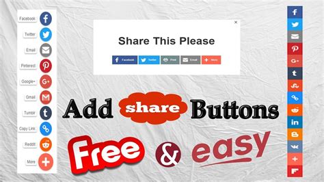 facebook share button generator.